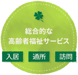 総合的な高齢者福祉サービス 入居 通所 訪問